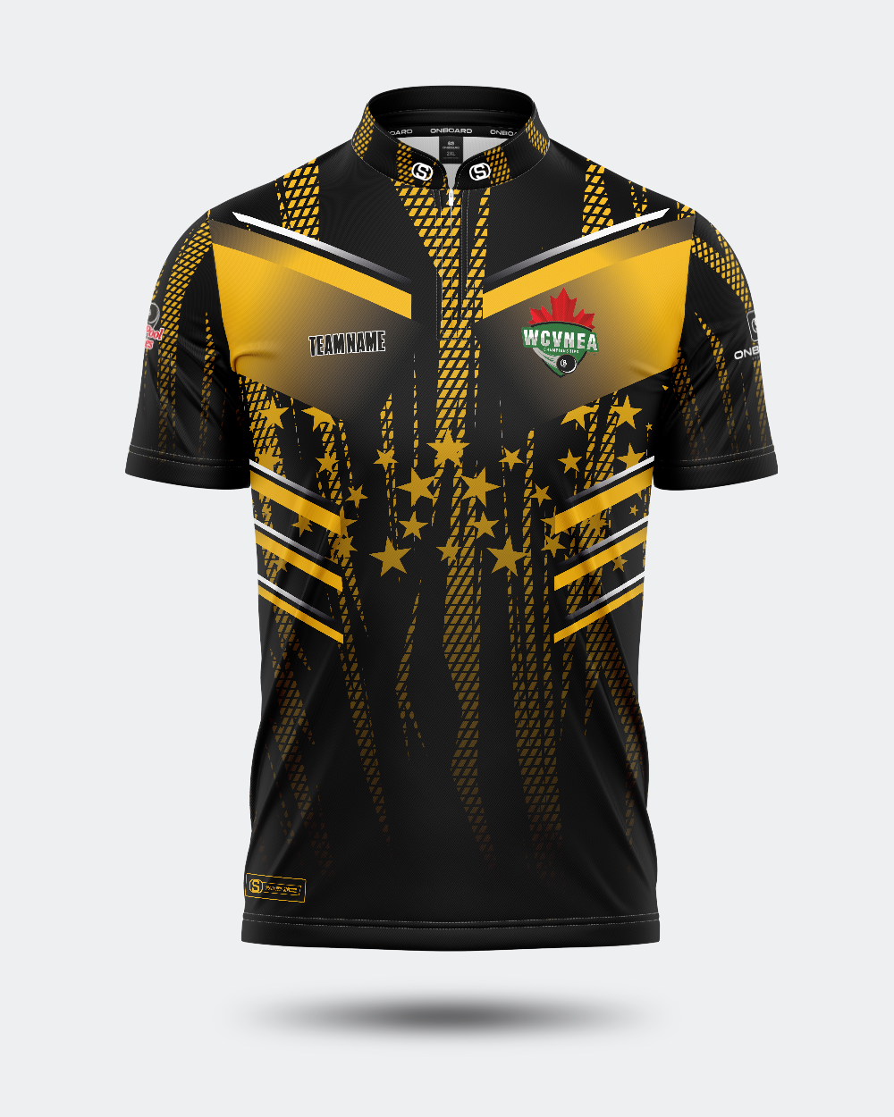 2025 WCVNEA Championship Jersey Black/Yellow