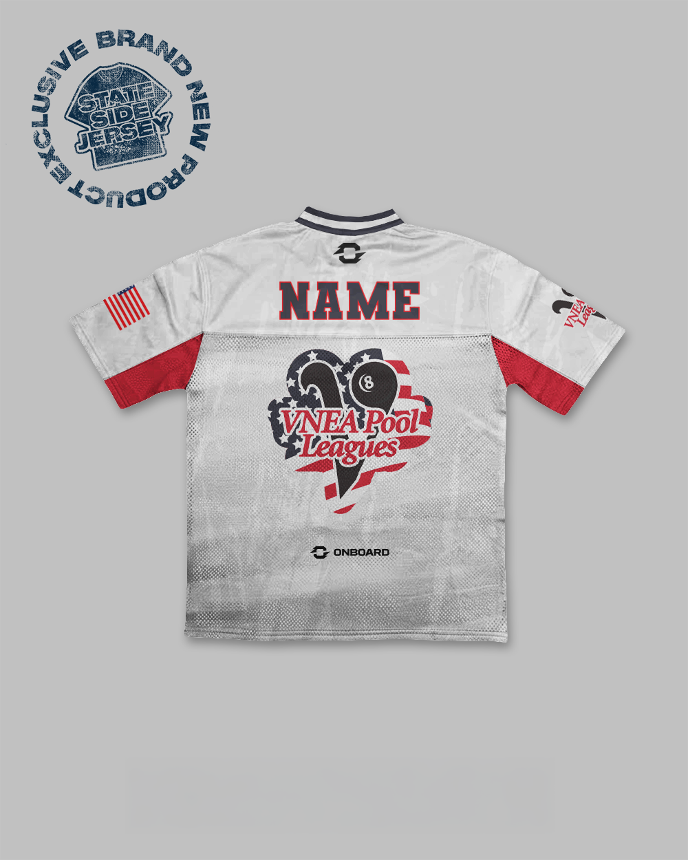 VNEA 250 STATESIDE JERSEY IN SILVER