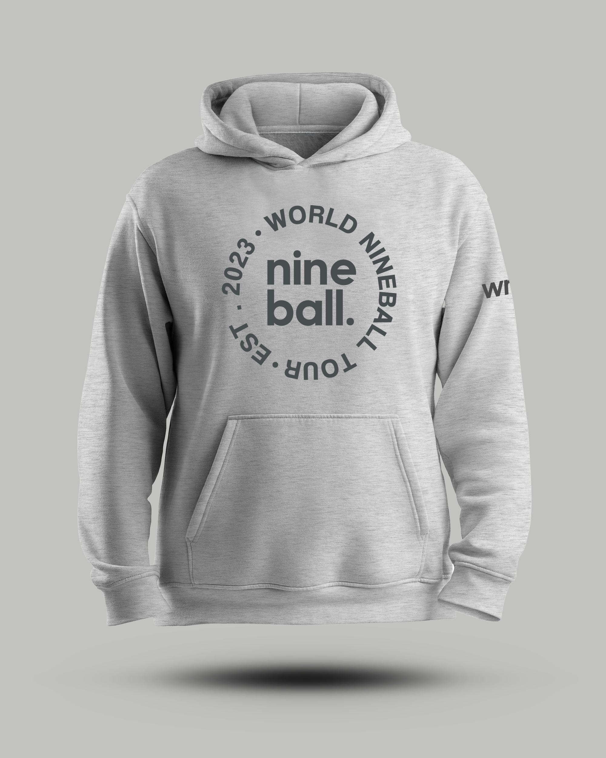 WNT Essential Oversized Hoodie Grey