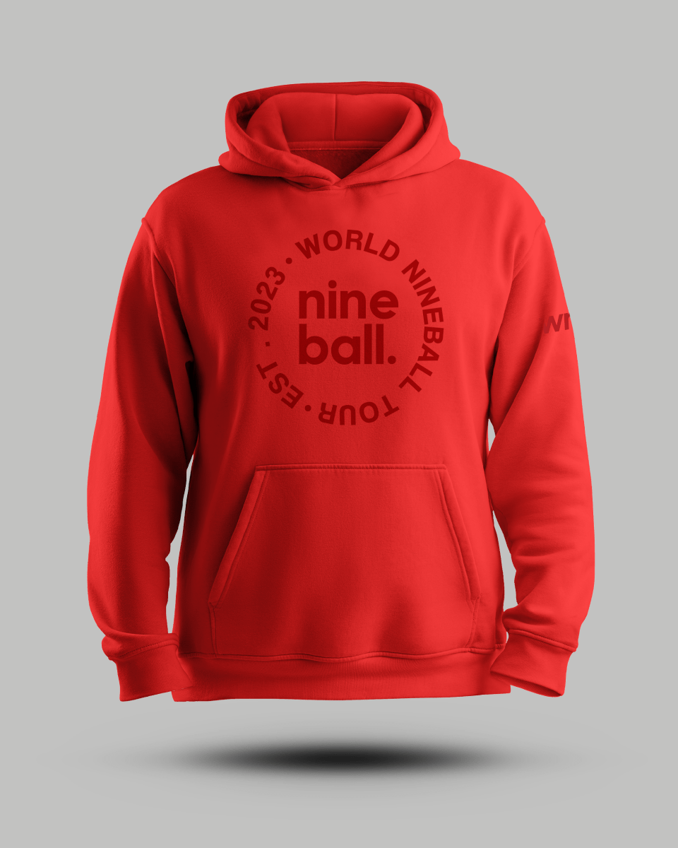 WNT Essential Oversized Hoodie Red - Onboard Sportswear