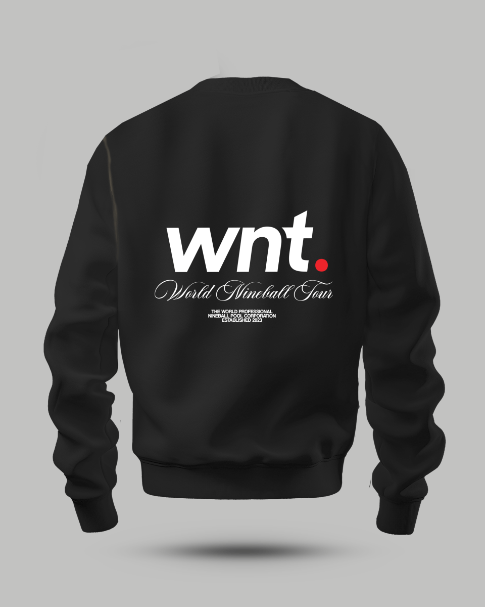 WNT Essential Sweater Black - Onboard Sportswear