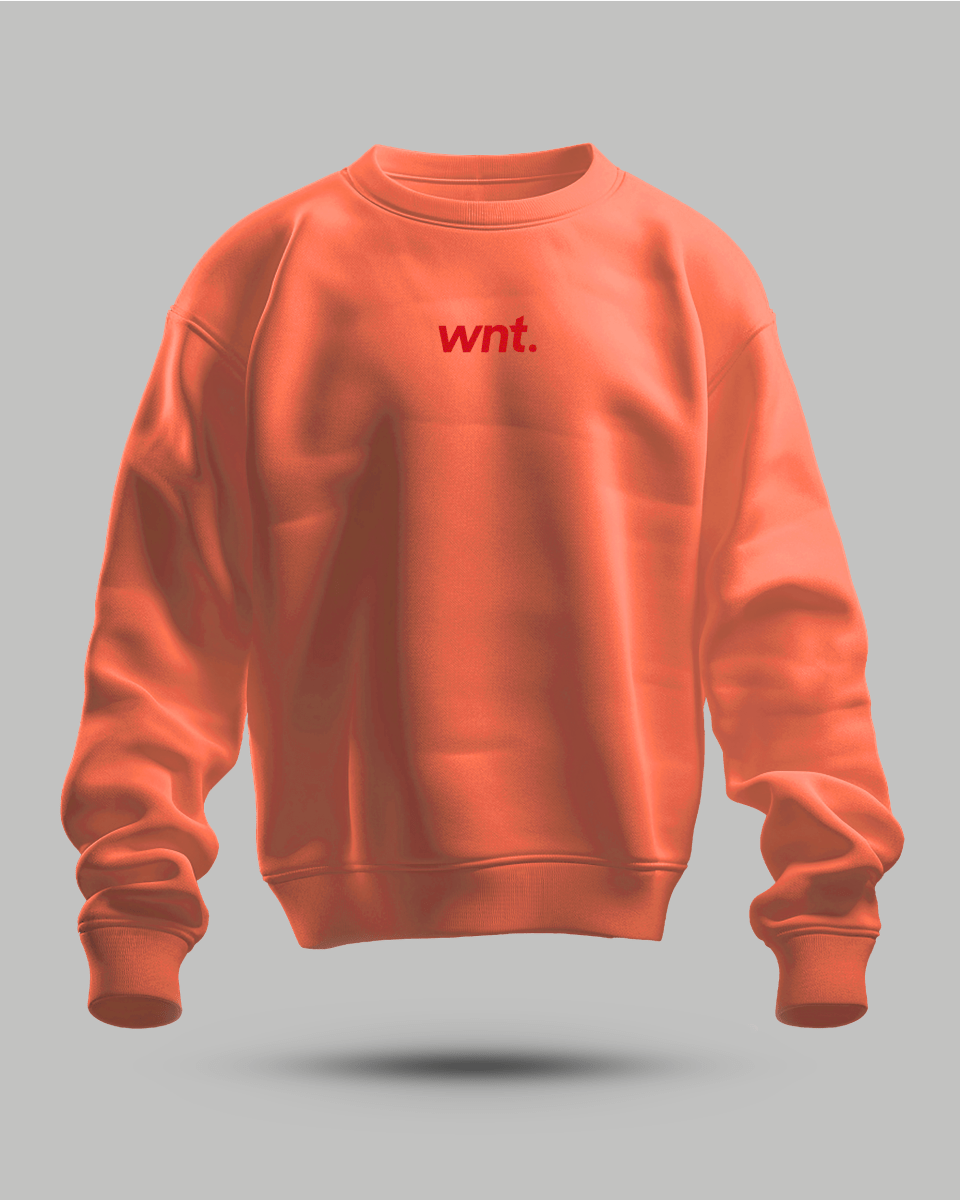 WNT Essential Sweater Orange - Onboard Sportswear