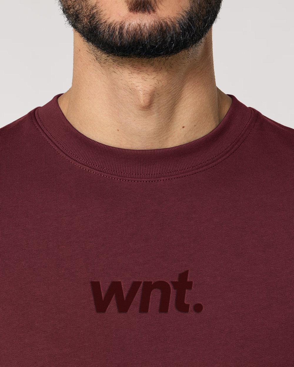 WNT Essential Sweater Burgundy