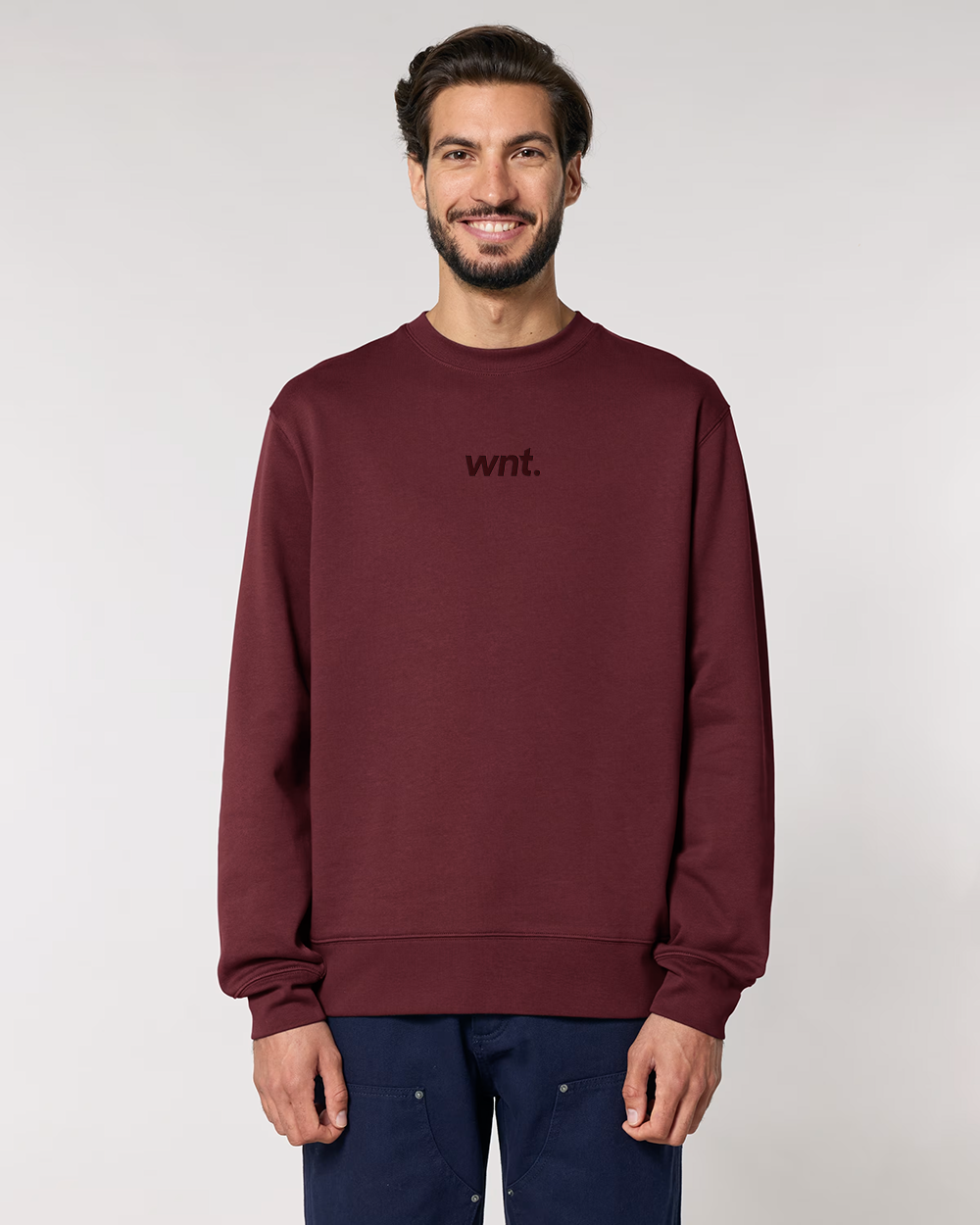 WNT Essential Sweater Burgundy