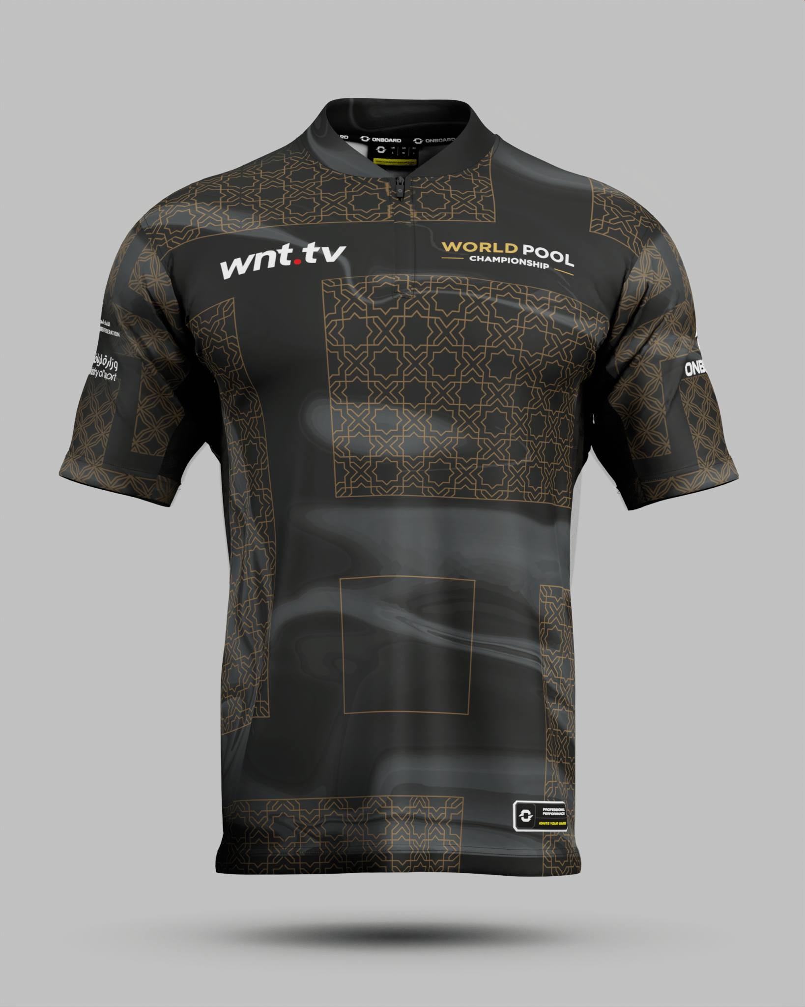 WPC Spark Jersey Black - Onboard Sportswear
