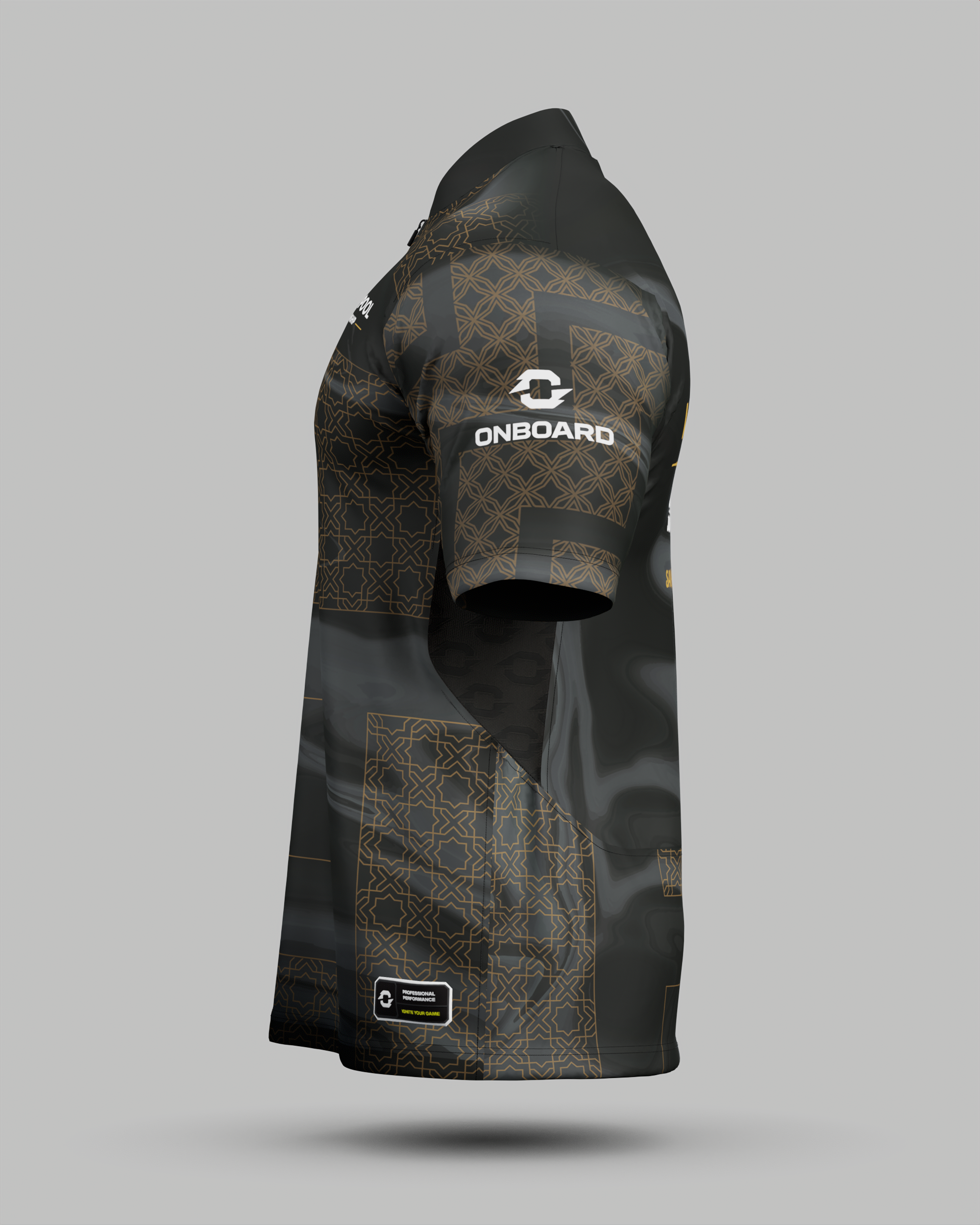 Official 2025 World Nineball Pool Championship Jersey In Black