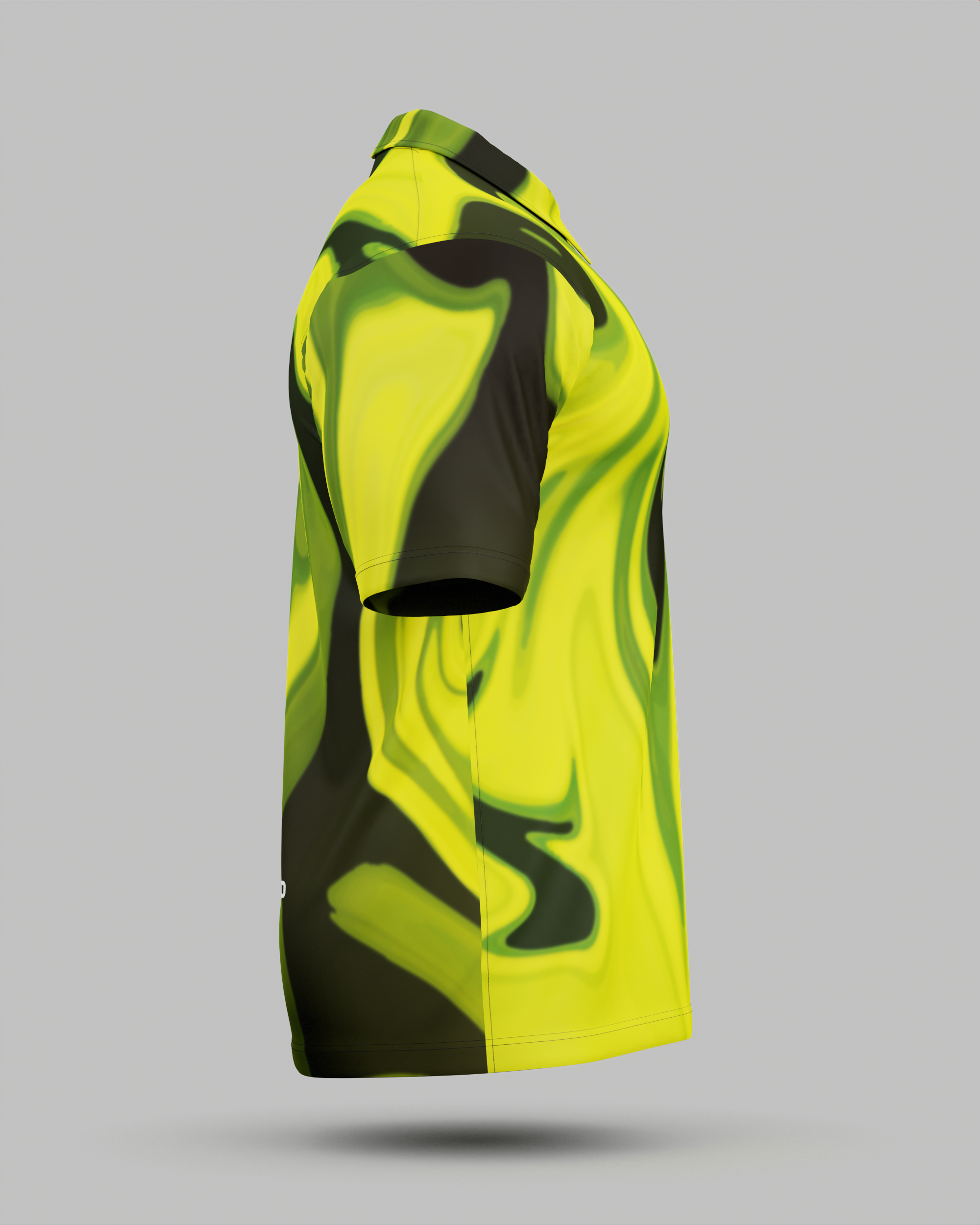 Youth Wave 1/4 Zip Polo Collar Jersey
