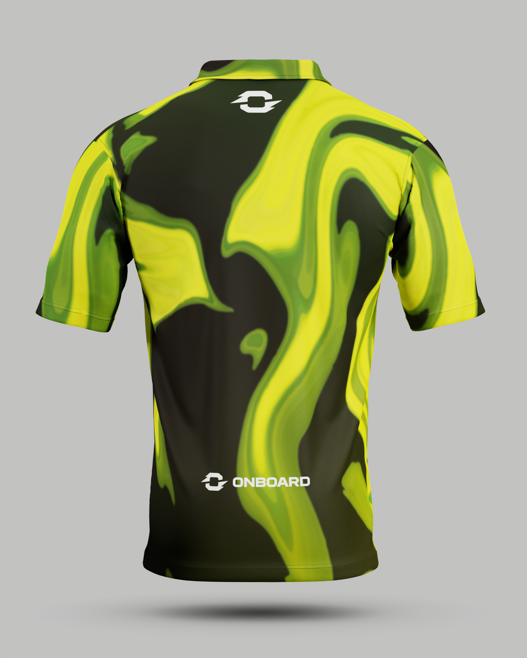 Youth Wave 1/4 Zip Polo Collar Jersey