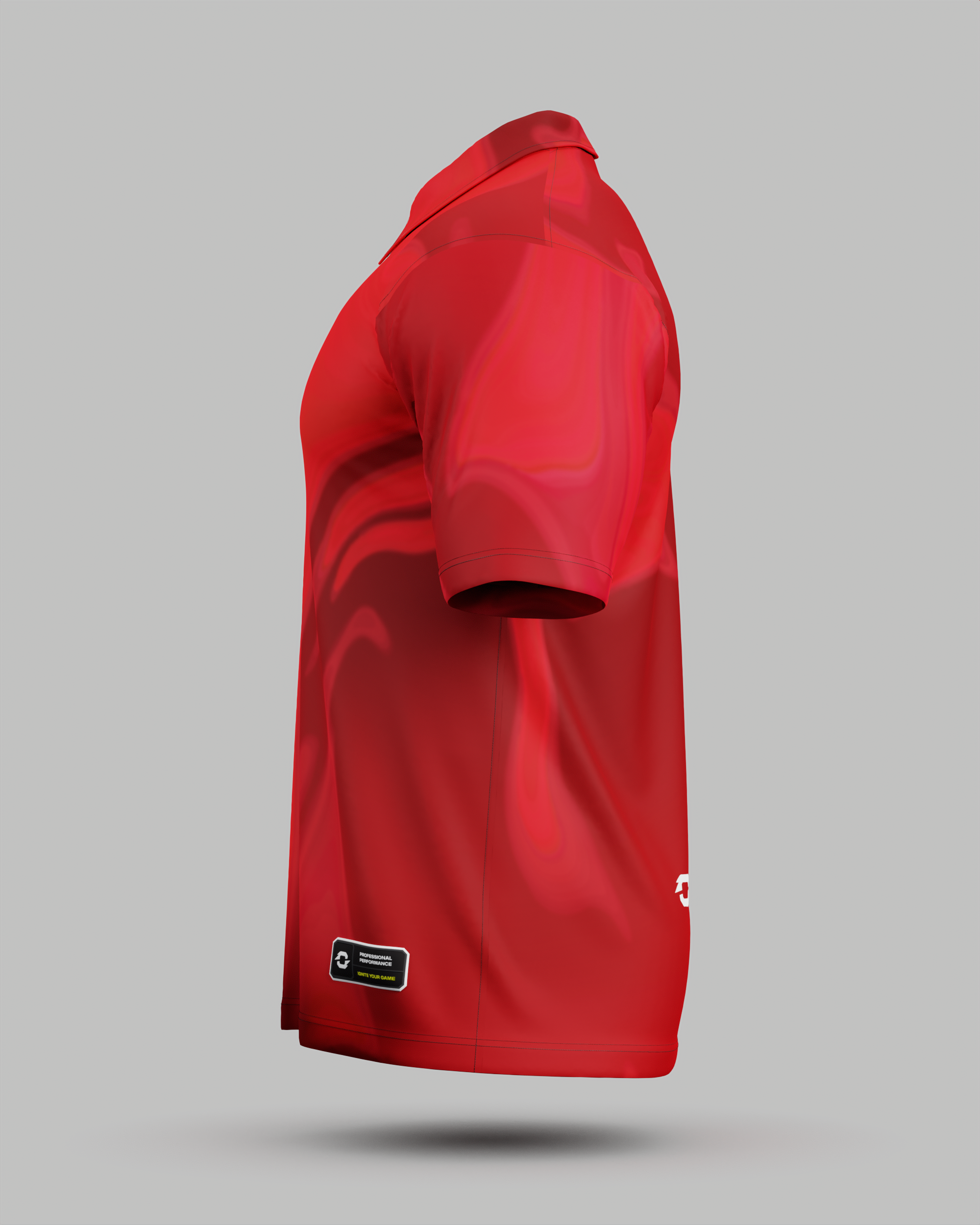 Wave 1/4 Zip Polo Collar Jersey
