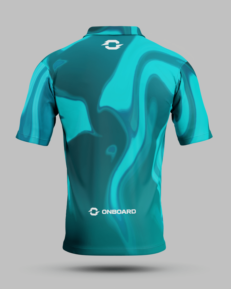Youth Wave 1/4 Zip Polo Collar Jersey - Onboard Sportswear