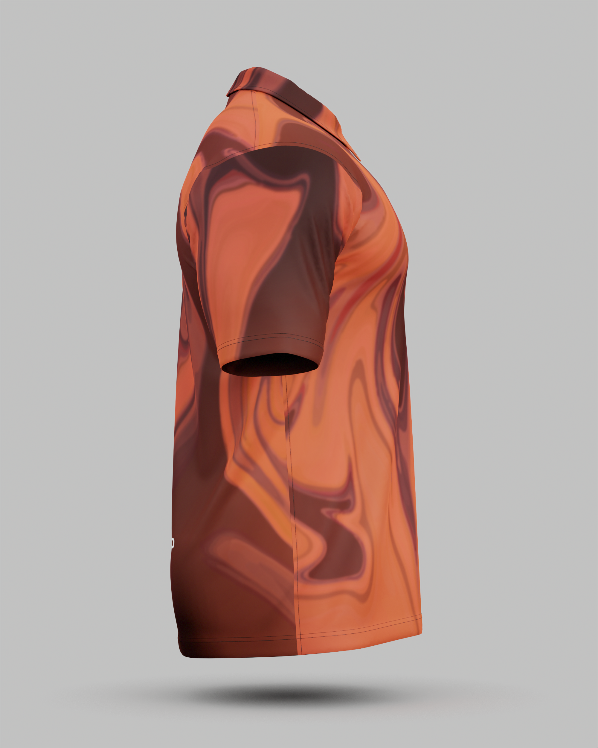 Wave 1/4 Zip Polo Collar Jersey