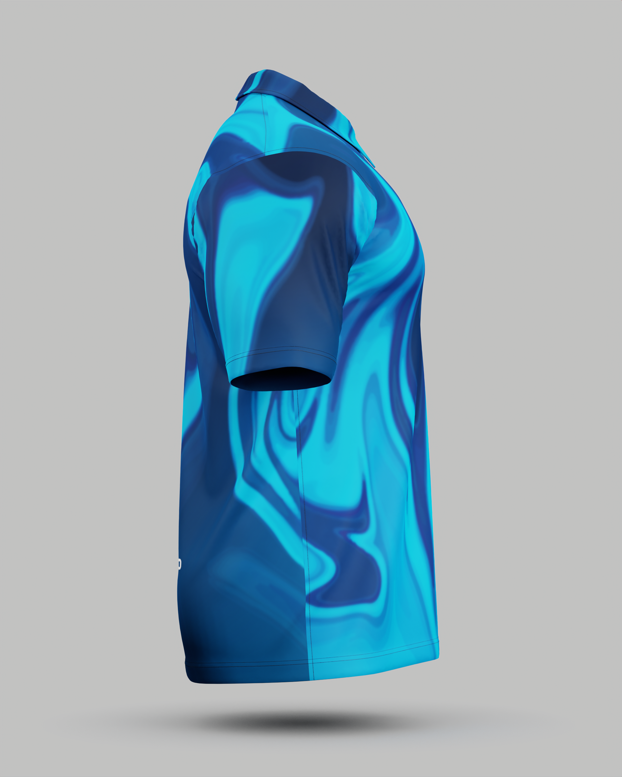 Youth Wave 1/4 Zip Polo Collar Jersey