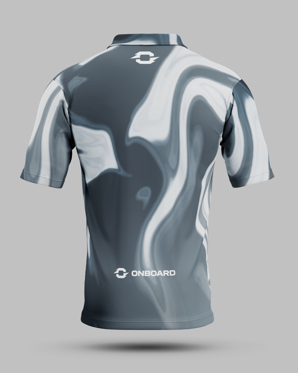 Youth Wave 1/4 Zip Polo Collar Jersey - Onboard Sportswear