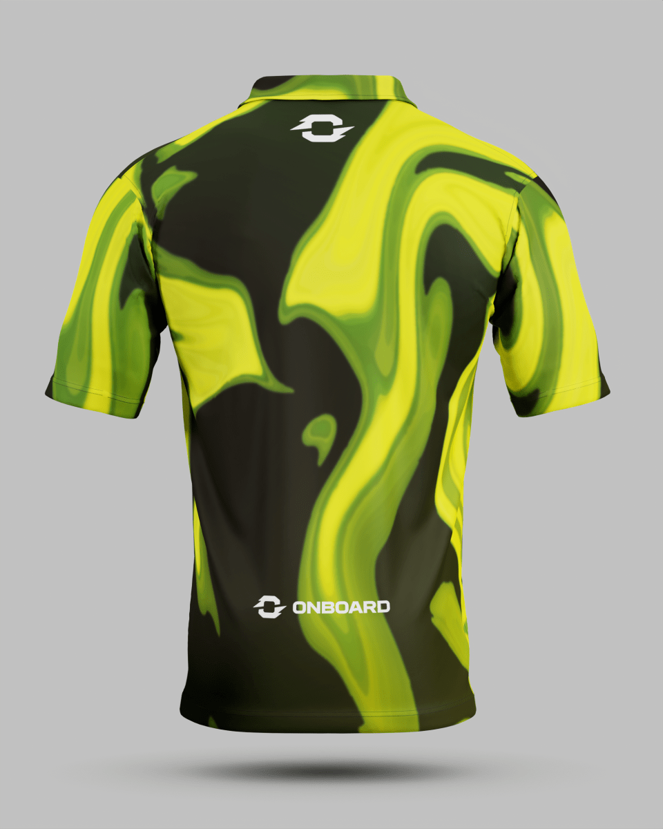 Wave 1/4 Zip Polo Collar Jersey With Pocket - Onboard Sportswear