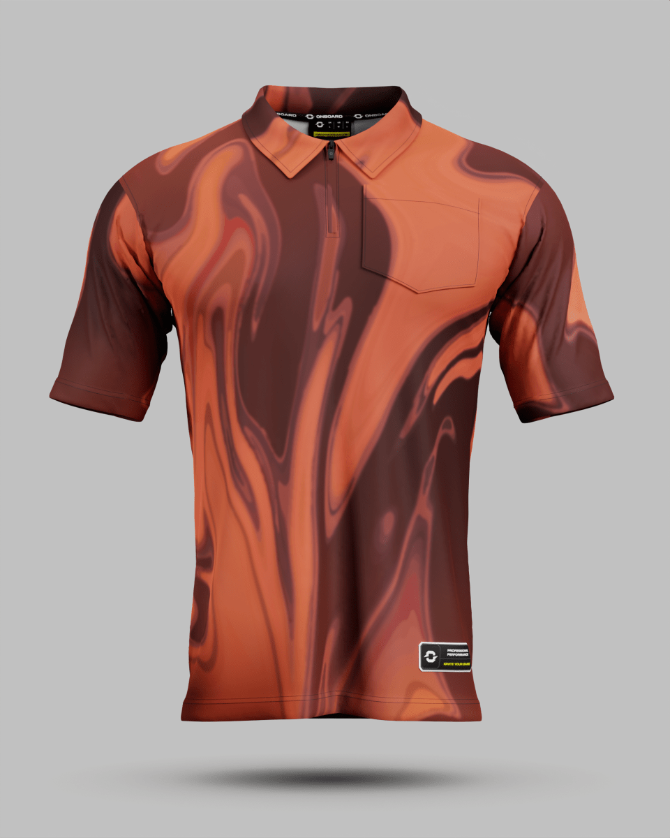 Youth Wave 1/4 Zip Polo Collar Jersey With Pocket - Onboard Sportswear
