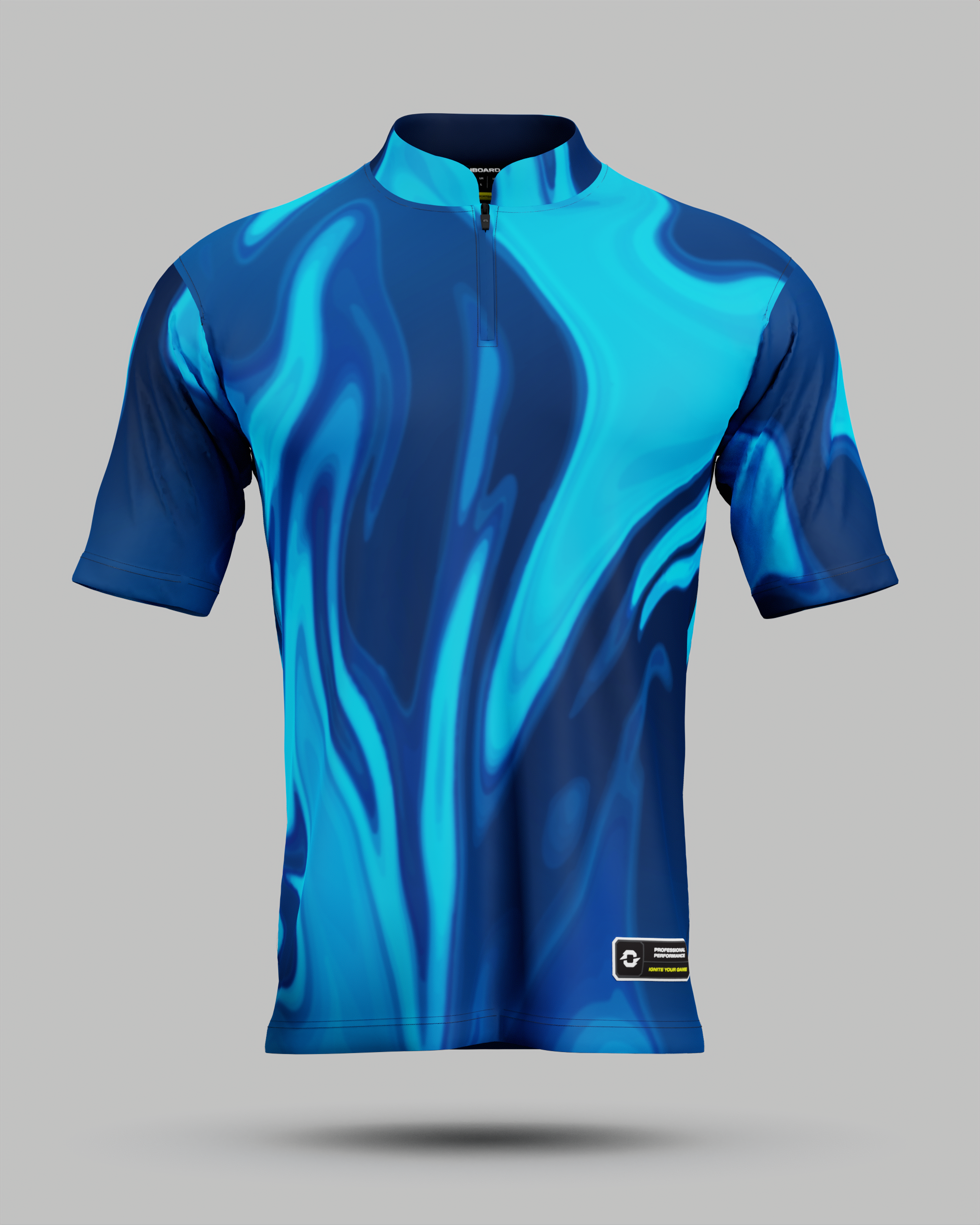 Wave 1/4 Zip Pro Collar Jersey
