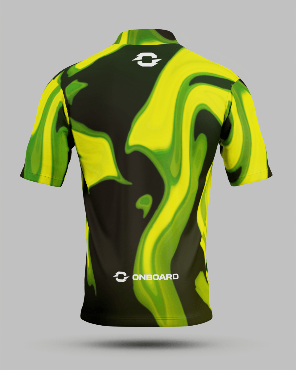Youth Wave 1/4 Zip Pro Collar Jersey - Onboard Sportswear