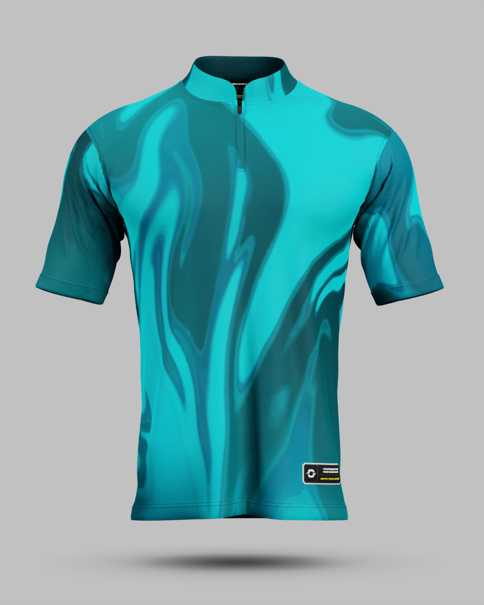 Youth Wave 1/4 Zip Pro Collar Jersey - Onboard Sportswear