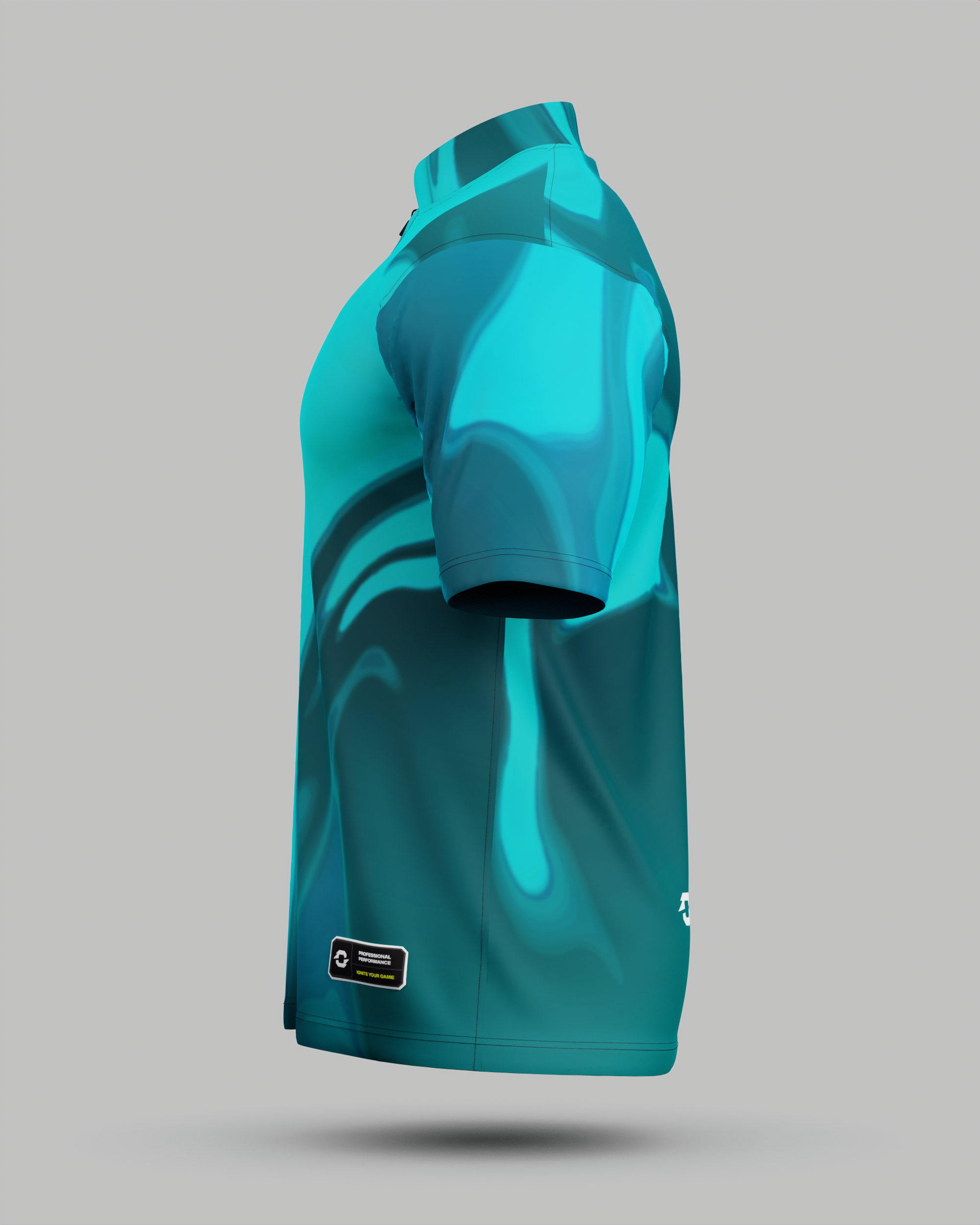 Youth Wave 1/4 Zip Pro Collar Jersey