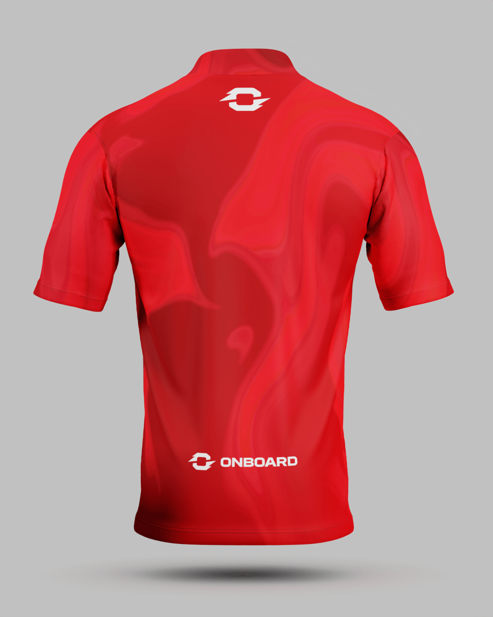 Wave 1/4 Zip Pro Collar Jersey With Pocket - Onboard Sportswear