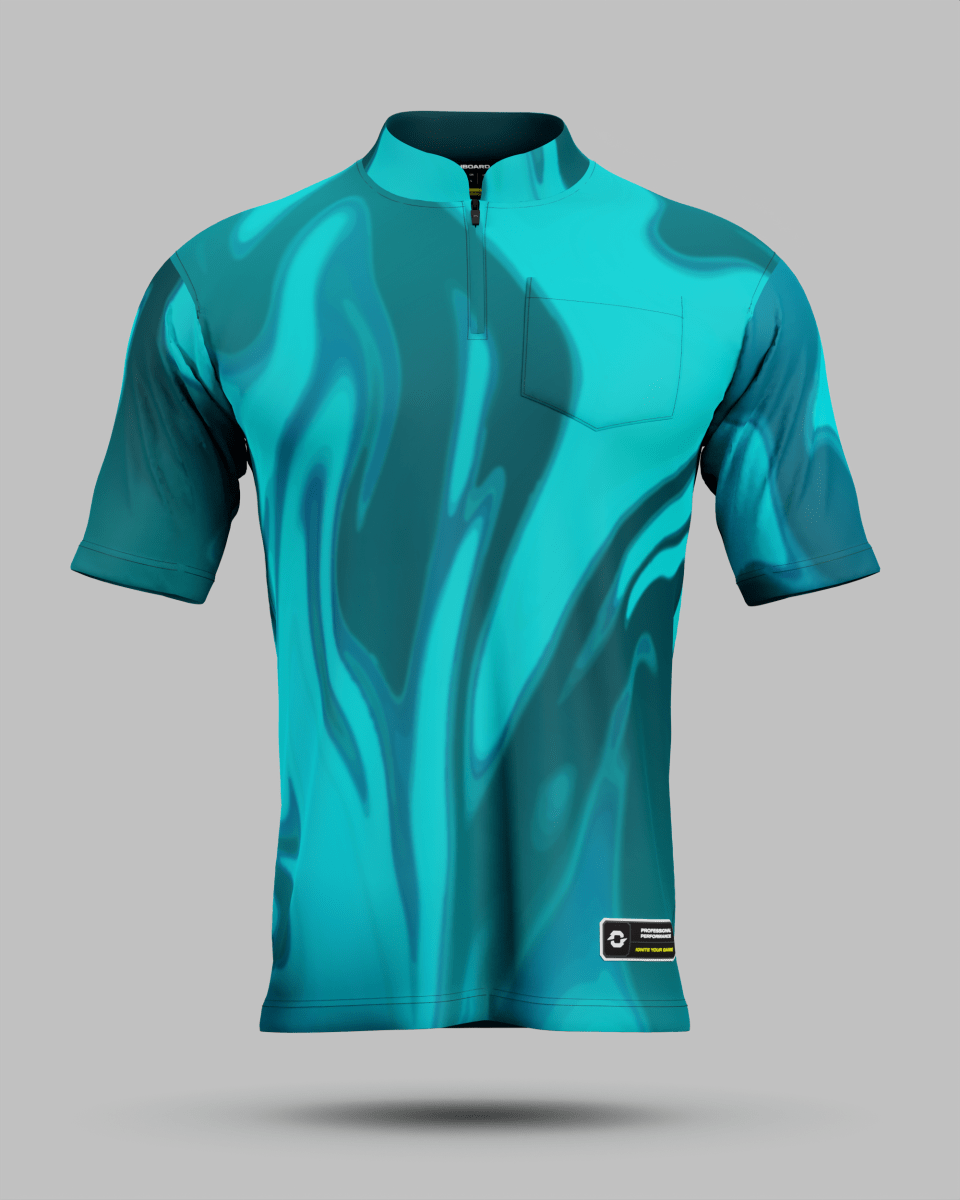 Wave 1/4 Zip Pro Collar Jersey With Pocket - Onboard Sportswear