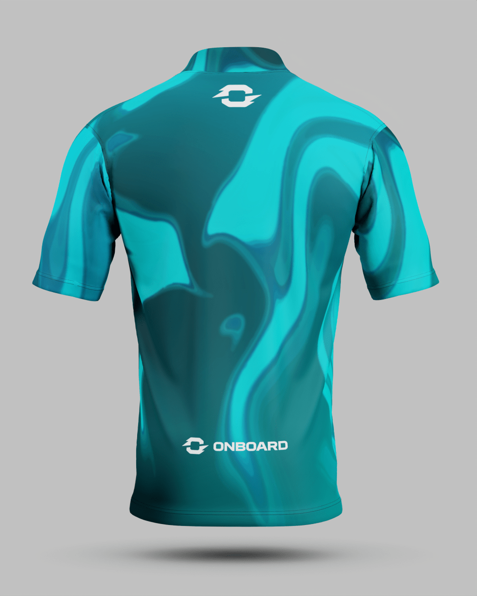 Wave 1/4 Zip Pro Collar Jersey With Pocket - Onboard Sportswear
