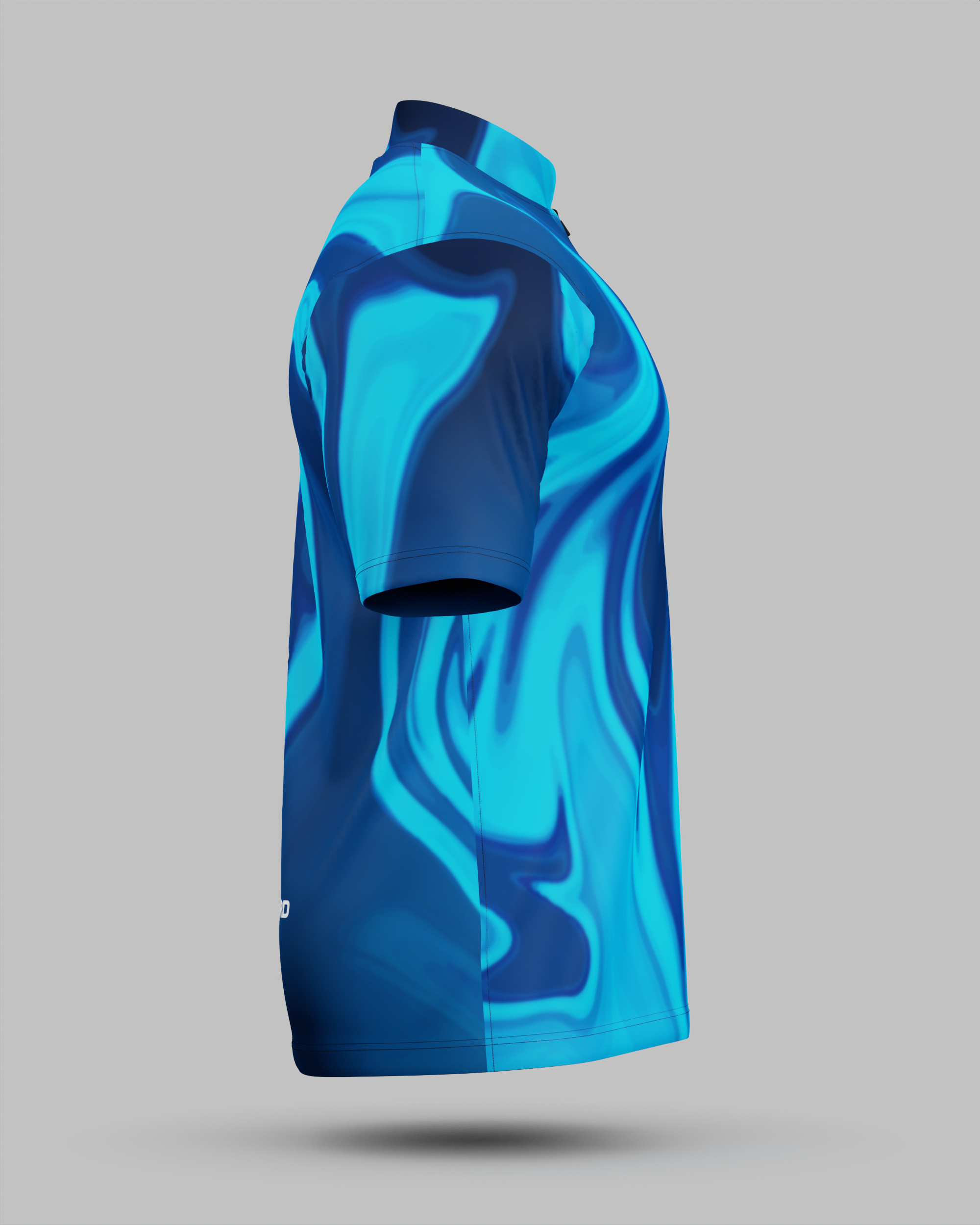 Youth Wave 1/4 Zip Pro Collar Jersey With Pocket