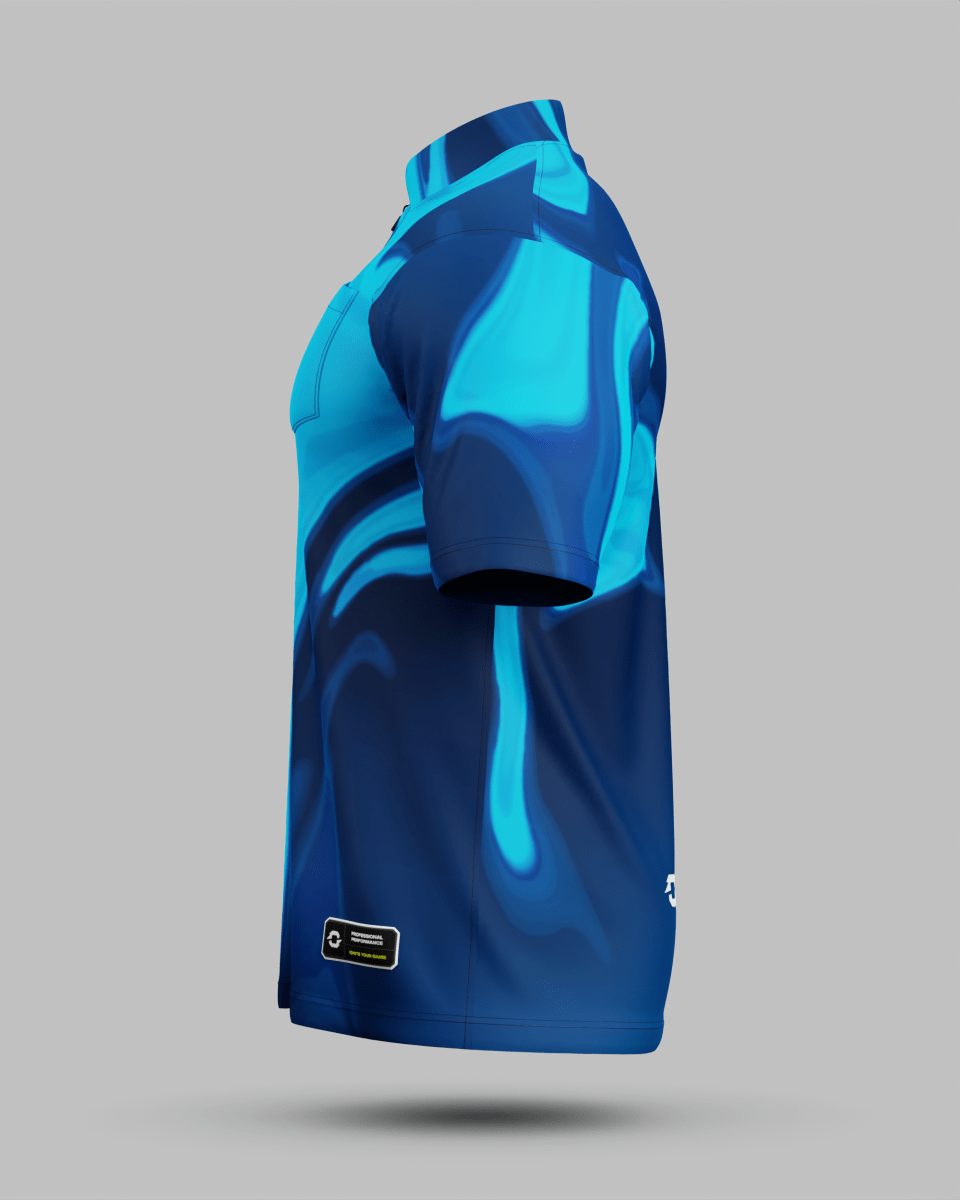 Wave 1/4 Zip Pro Collar Jersey With Pocket - Onboard Sportswear