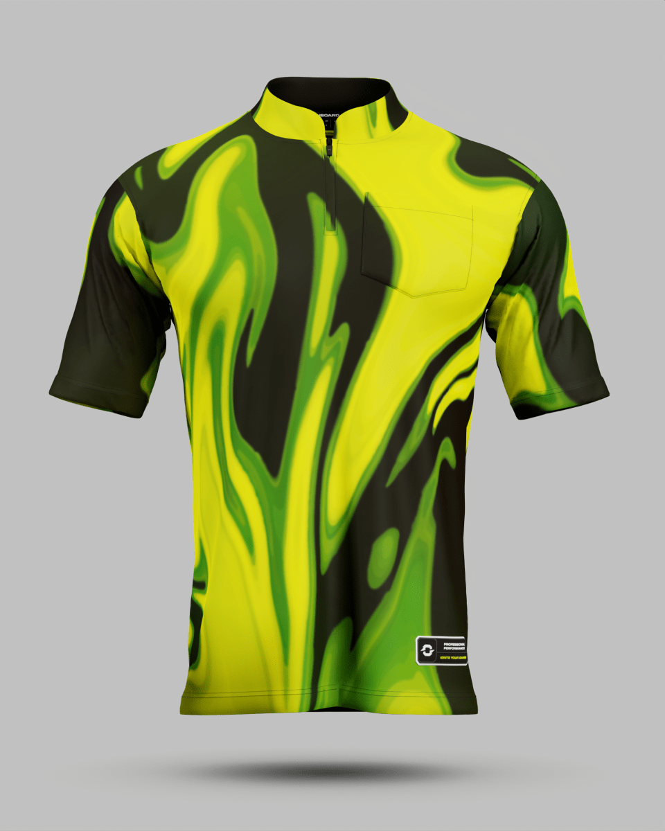 Wave 1/4 Zip Pro Collar Jersey With Pocket - Onboard Sportswear