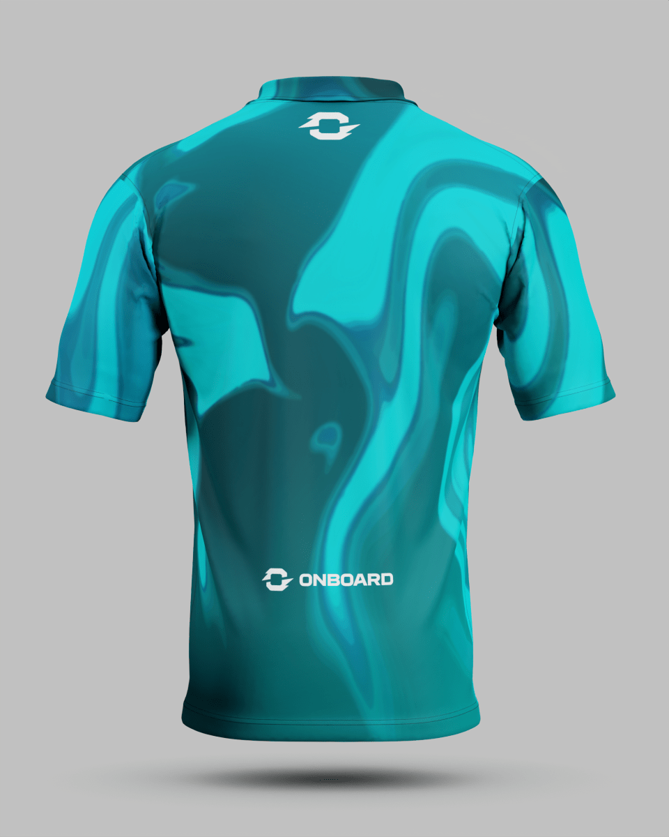 Youth Wave 3 Button Polo Collar Jersey - Onboard Sportswear