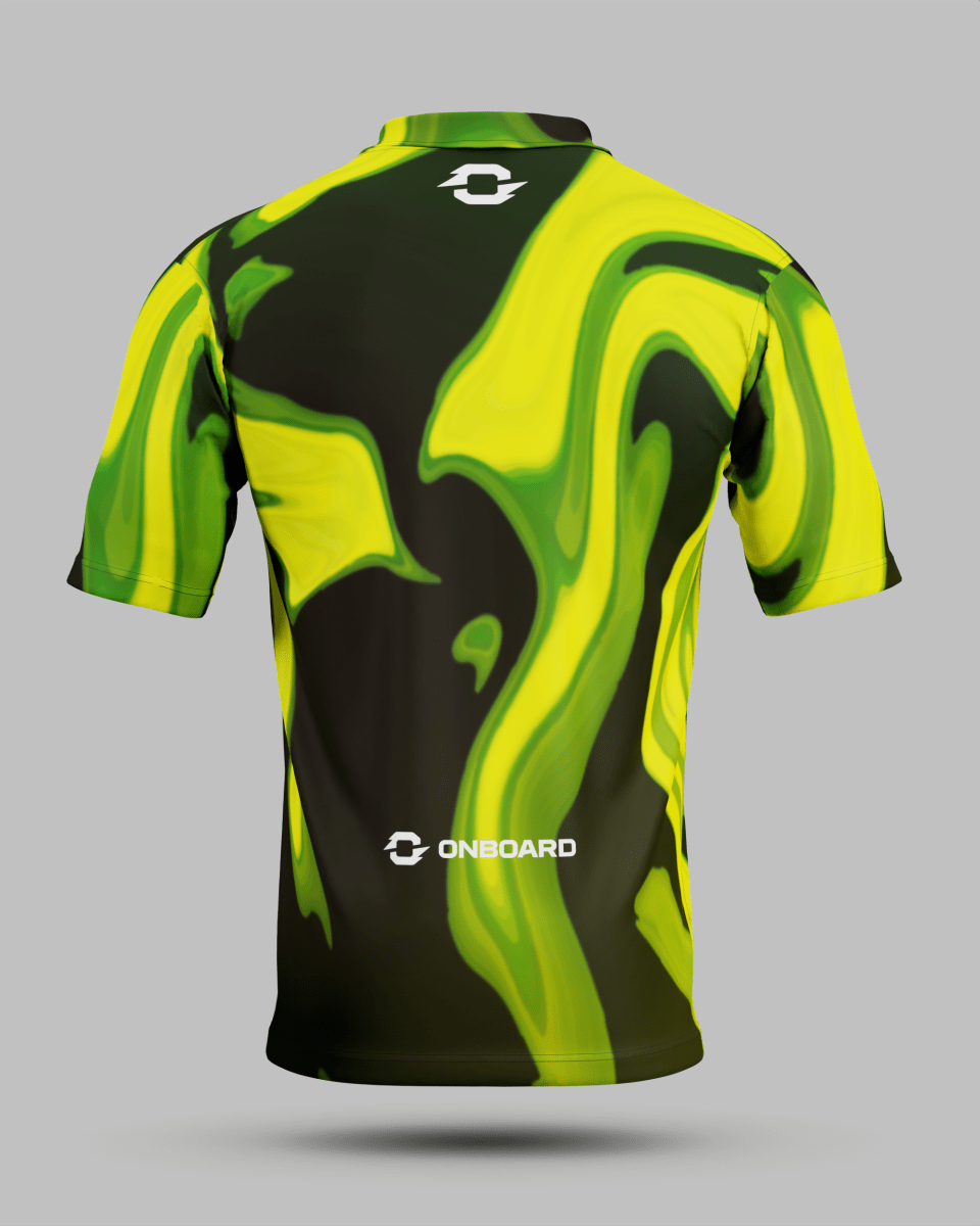 Youth Wave 3 Button Polo Collar Jersey With Pocket - Onboard Sportswear