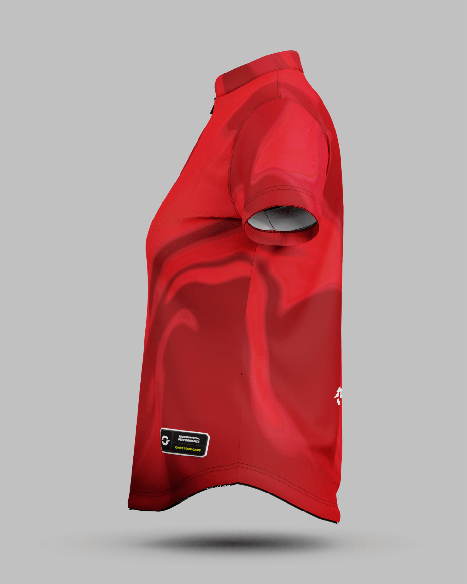 Womens Wave 1/4 Zip Pro Collar Jersey - Onboard Sportswear