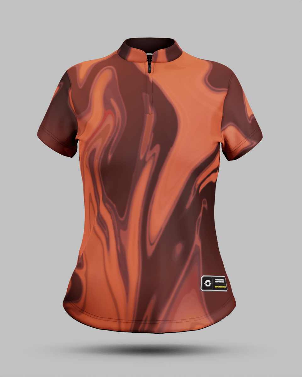 Womens Wave 1/4 Zip Pro Collar Jersey - Onboard Sportswear