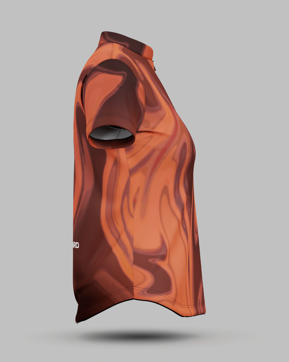 Womens Wave 1/4 Zip Pro Collar Jersey - Onboard Sportswear