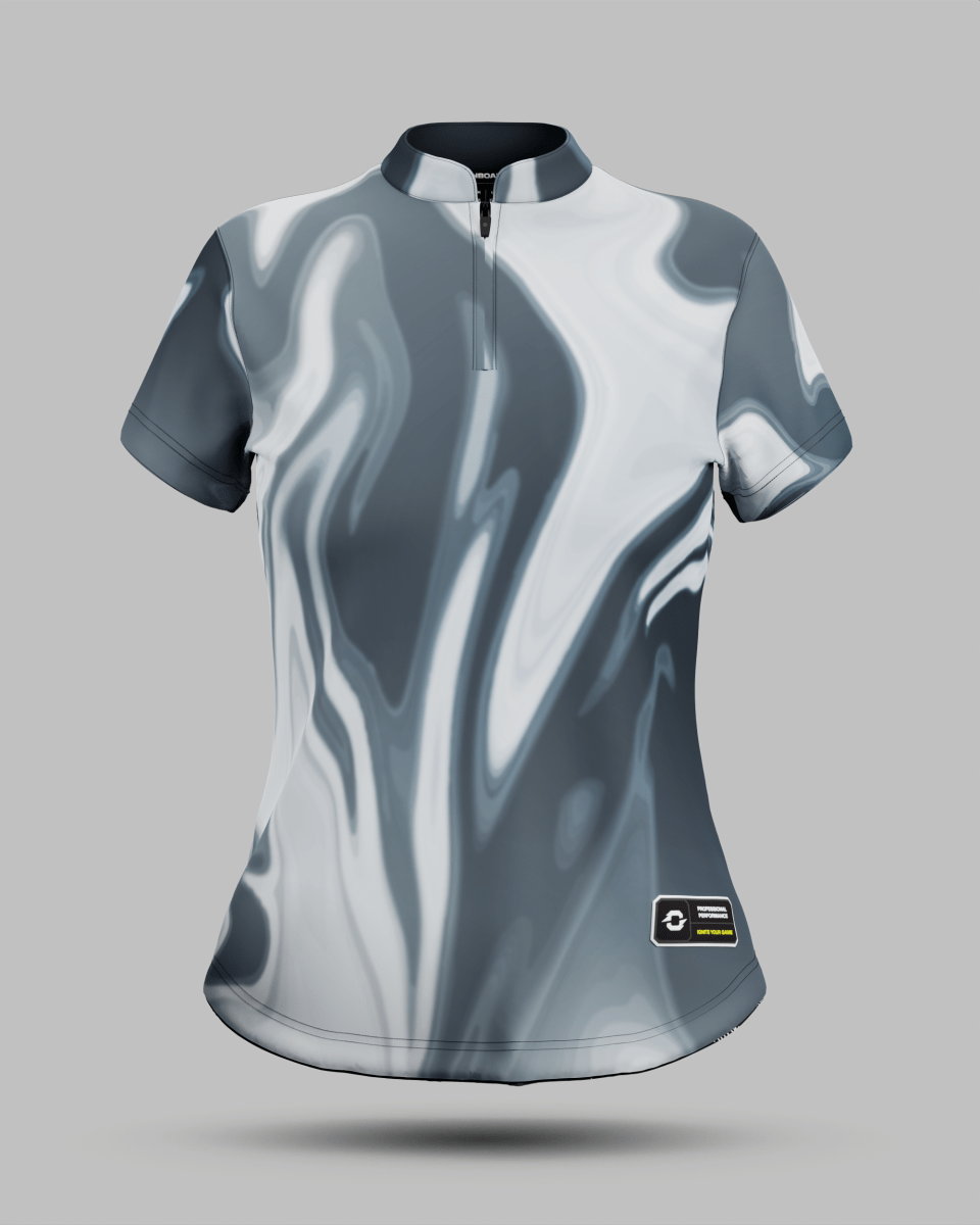 Womens Wave 1/4 Zip Pro Collar Jersey - Onboard Sportswear