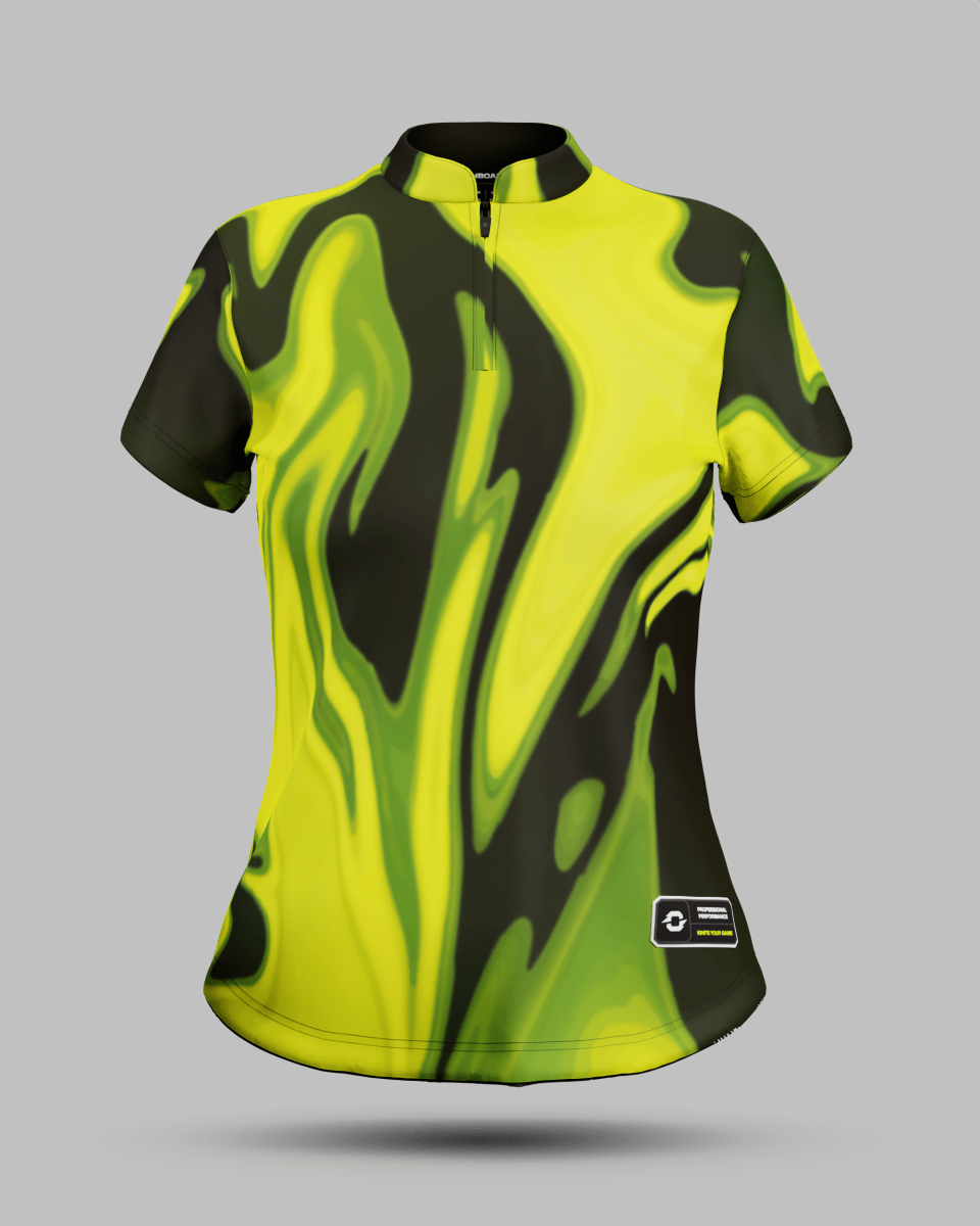 Womens Wave 1/4 Zip Pro Collar Jersey - Onboard Sportswear