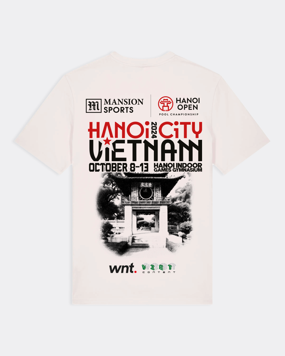 Hanoi Open Casual Tee White