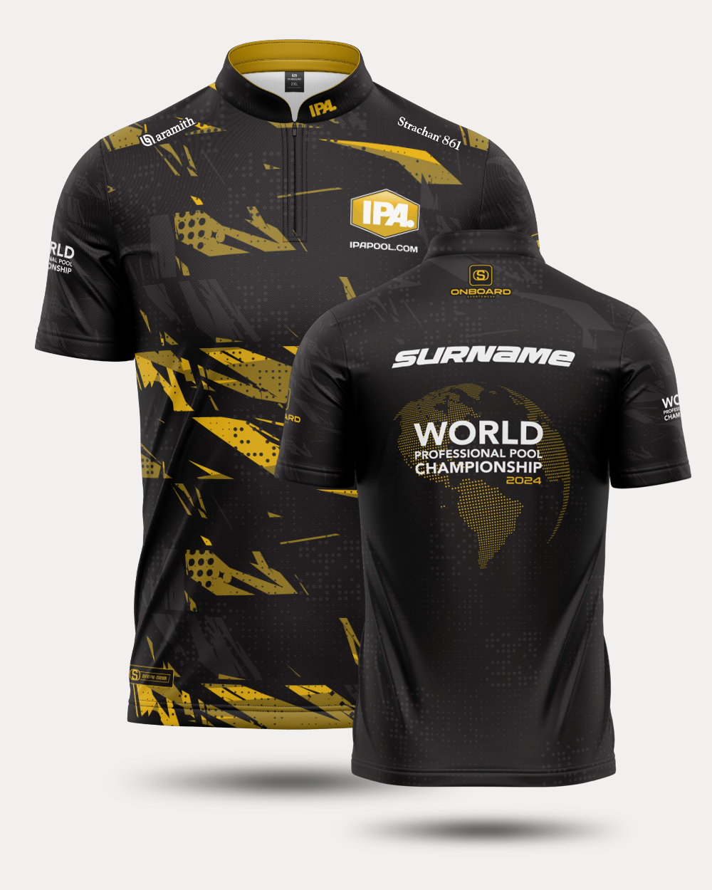 Official Yellow 2024 IPA World Championship Jersey Onboard Sportswear