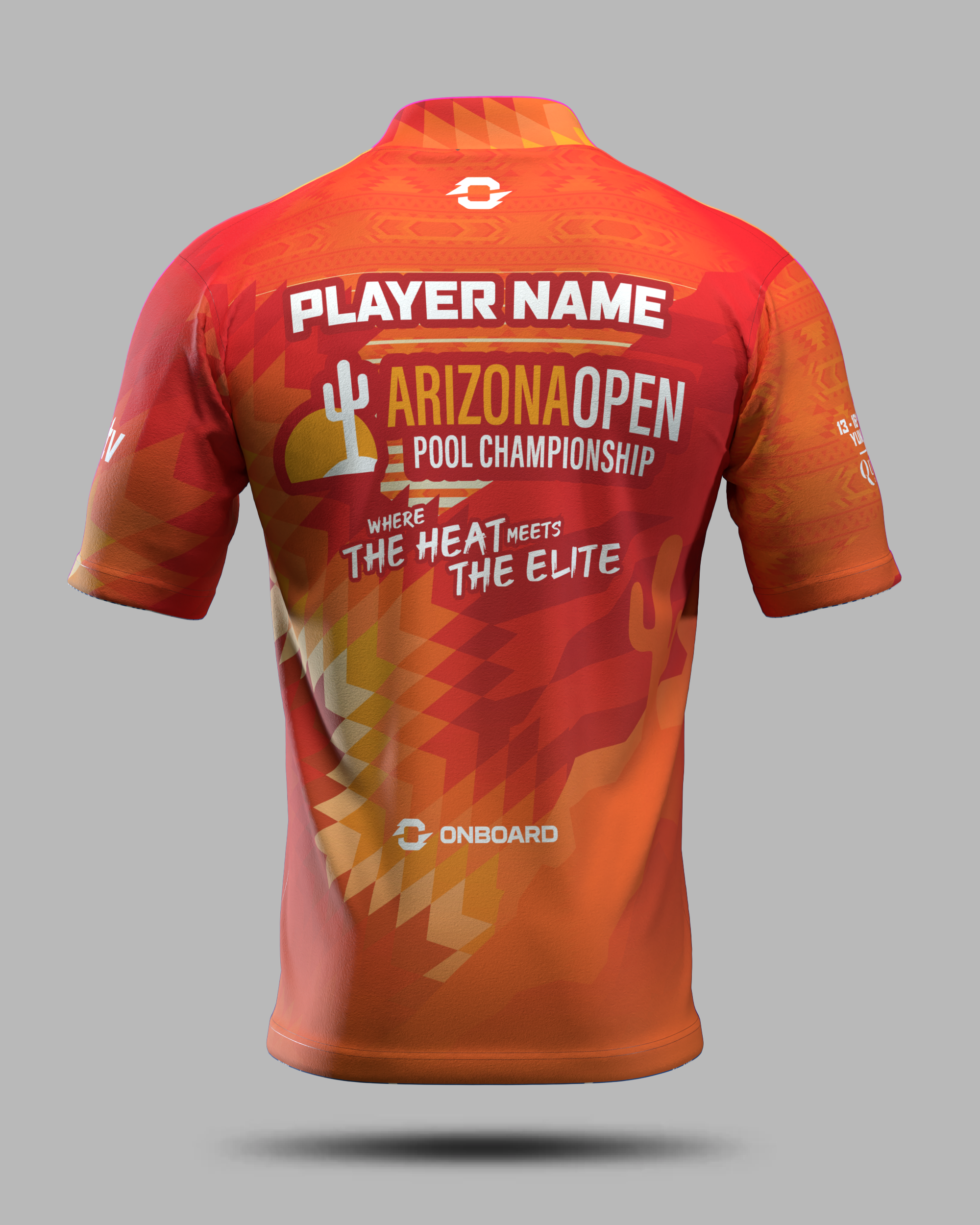 OFFICIAL 2026 ARIZONA OPEN JERSEY ORANGE
