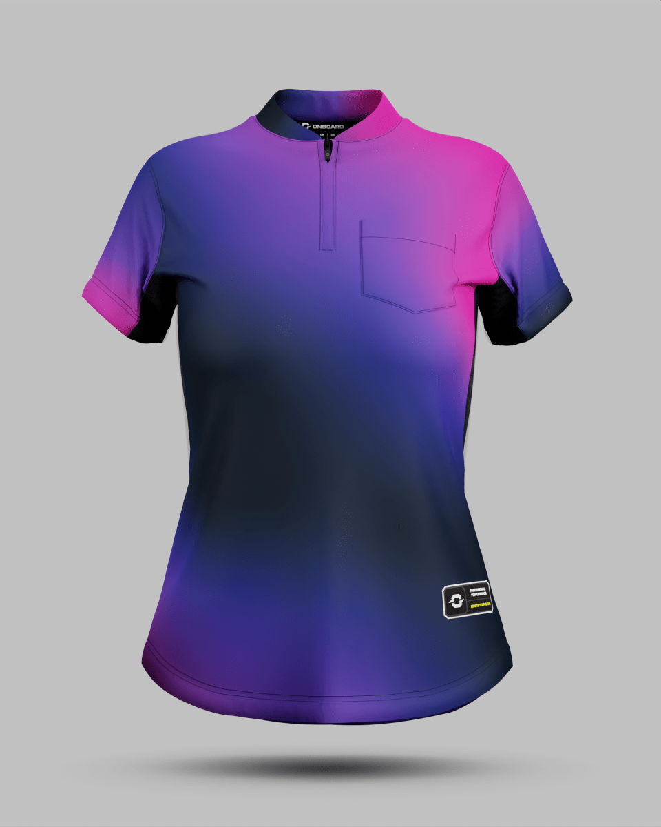 Womens Aura Spark Jersey with Pocket - Onboard Sportswear