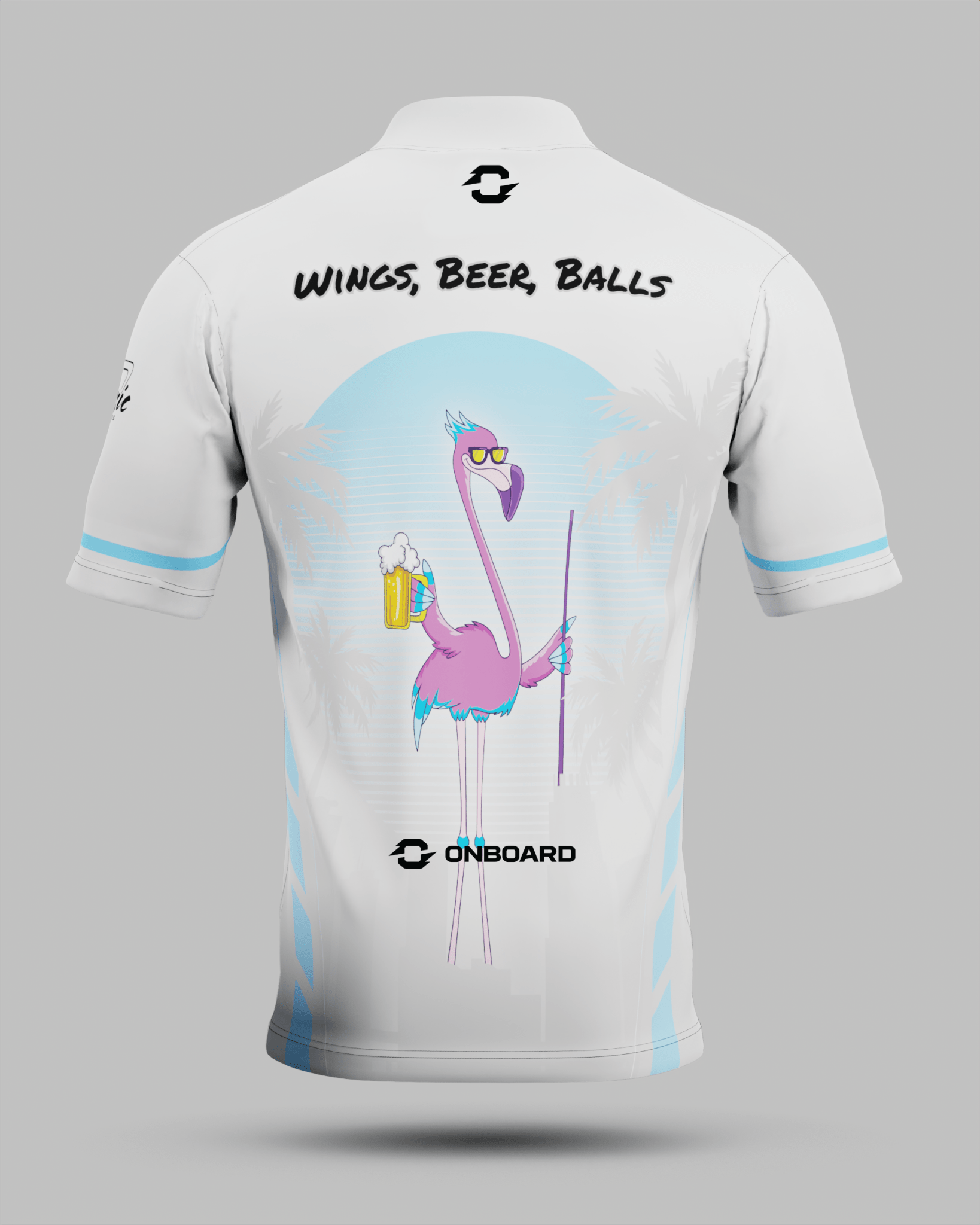 Classic Billiards Jersey Silver - Onboard Sportswear