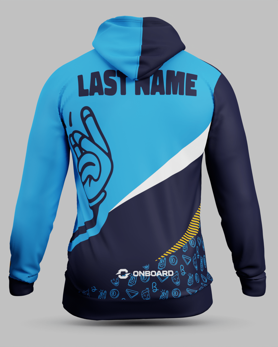 Official Billartist Hoodie Blue - Onboard Sportswear