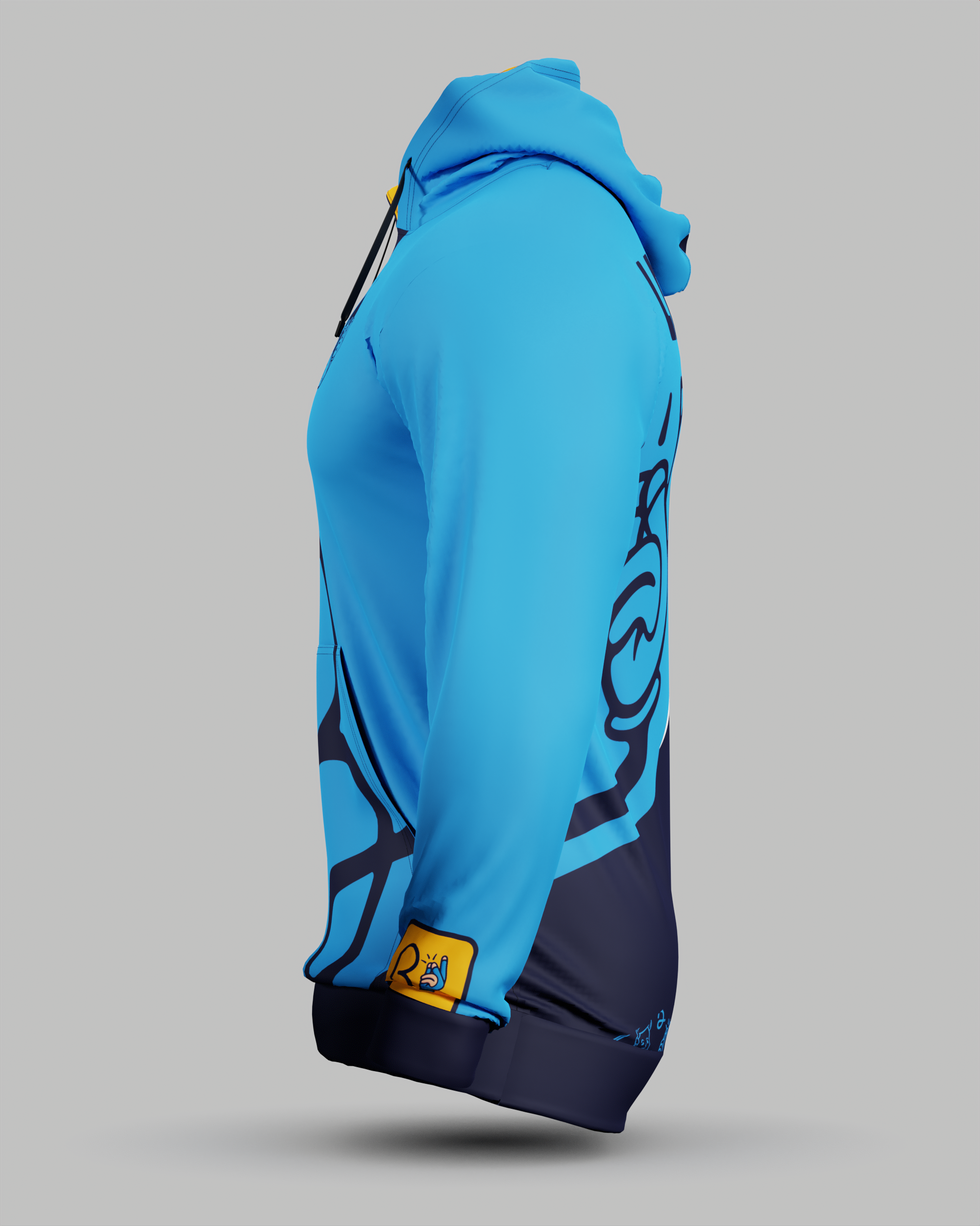 Official Billartist Hoodie Blue