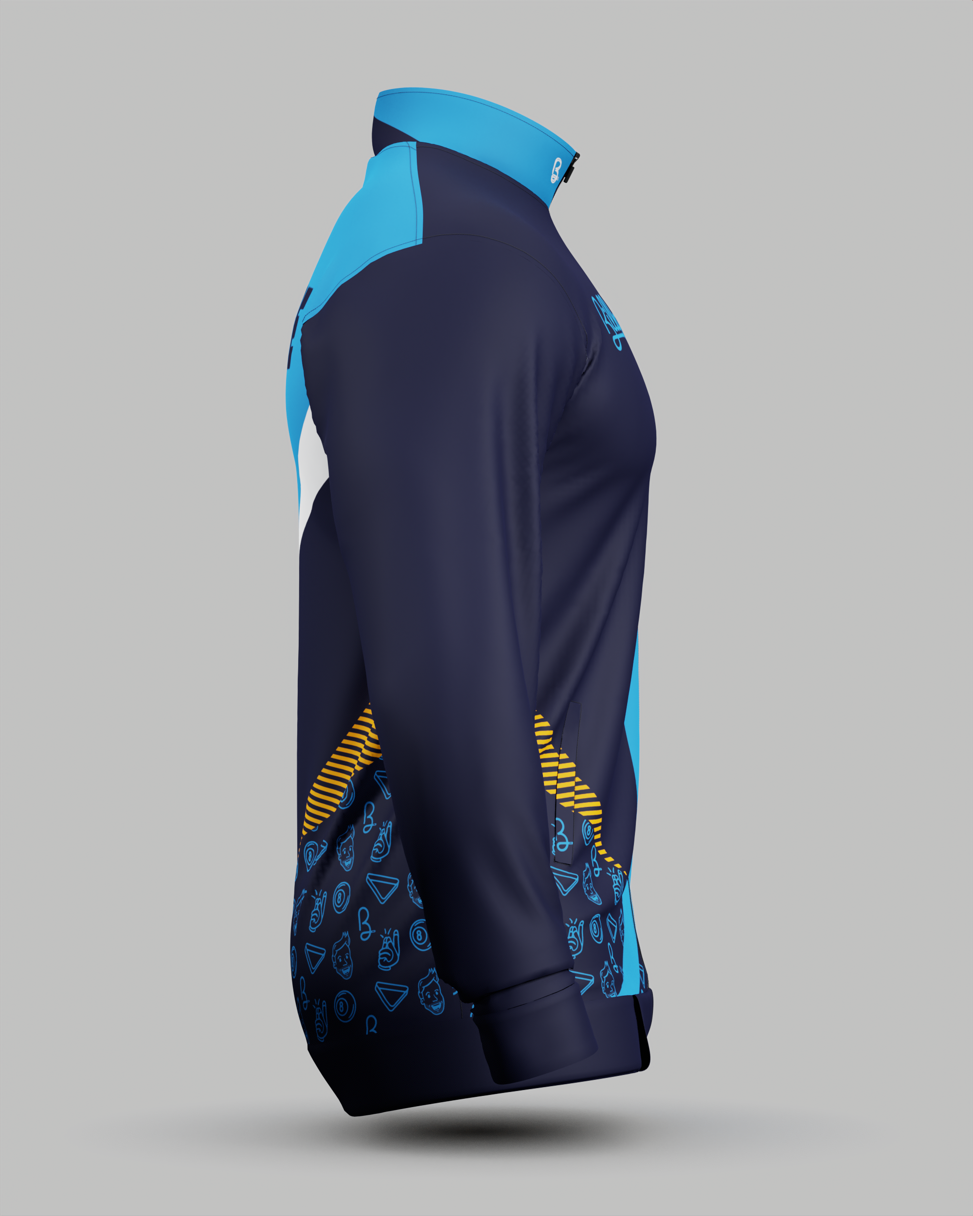 Official Billartist Training Jacket Blue