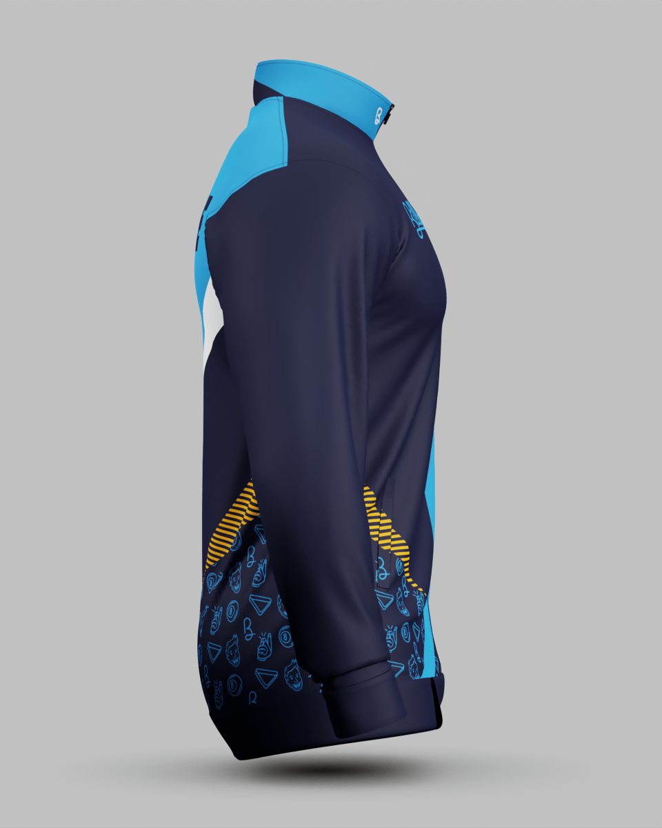 Official Billartist Training Jacket Blue - Onboard Sportswear