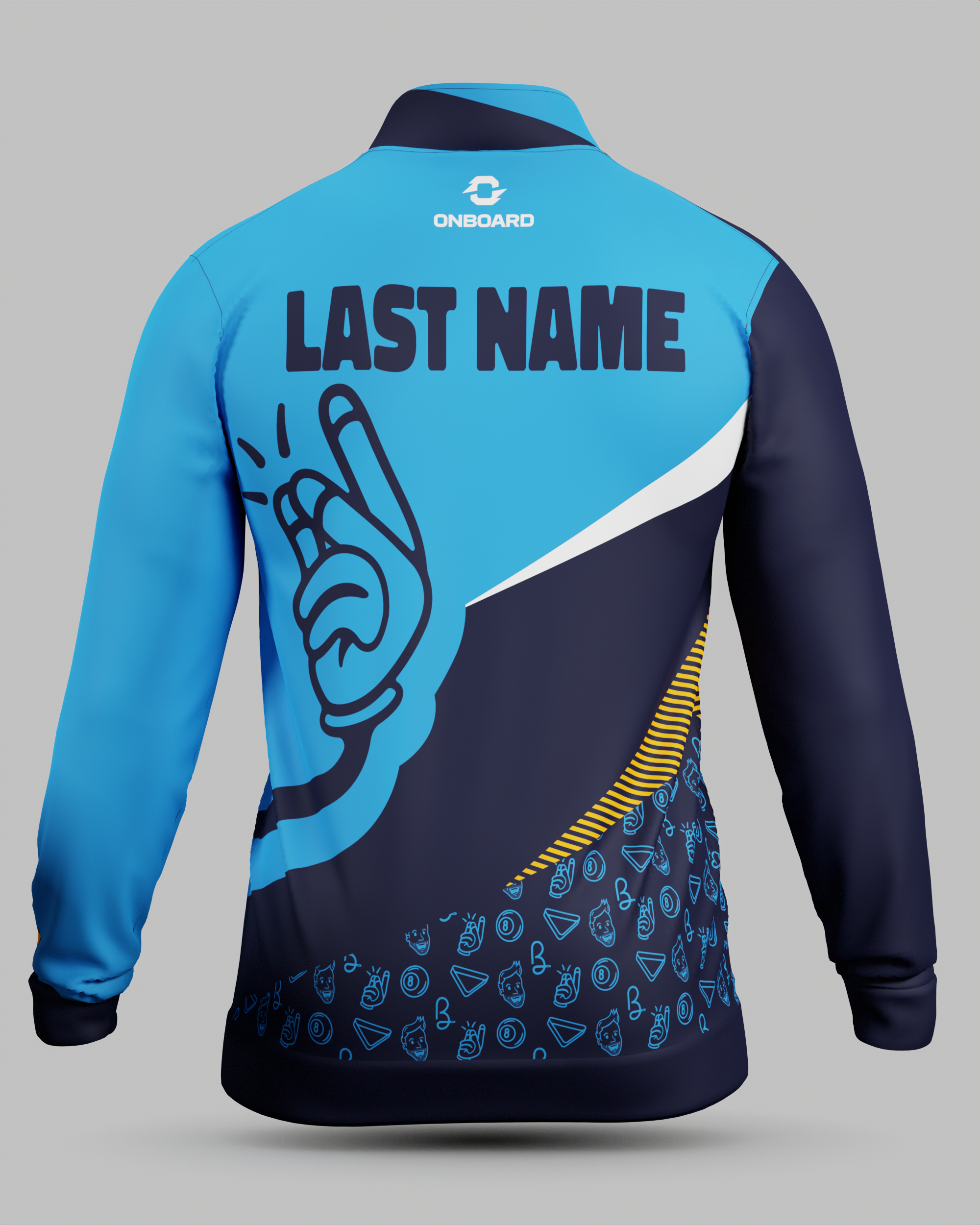 Official Billartist Training Jacket Blue