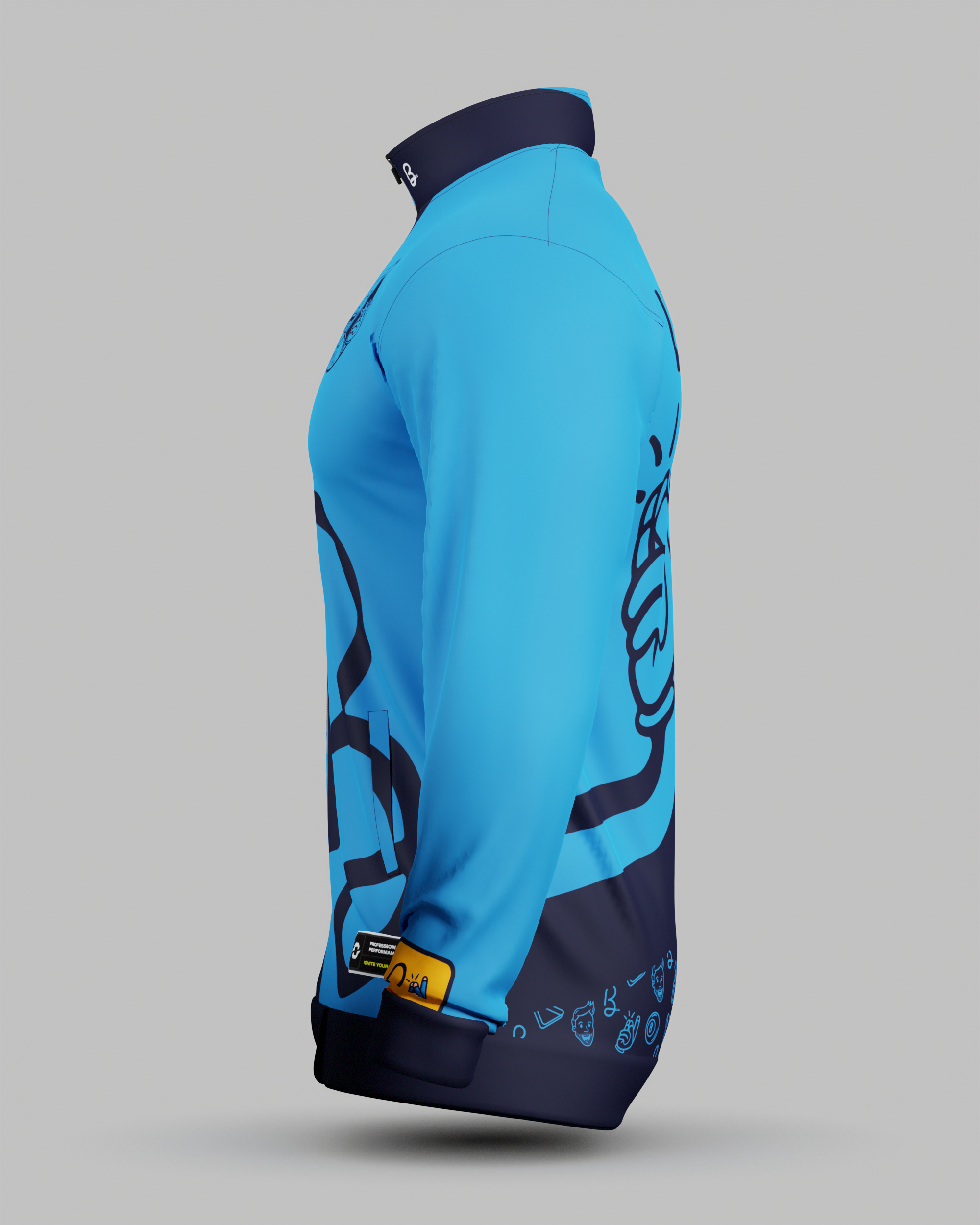 Official Billartist Training Jacket Blue
