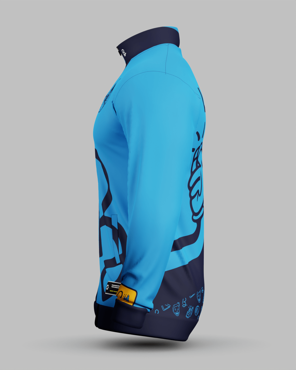 Official Billartist Training Jacket Blue - Onboard Sportswear