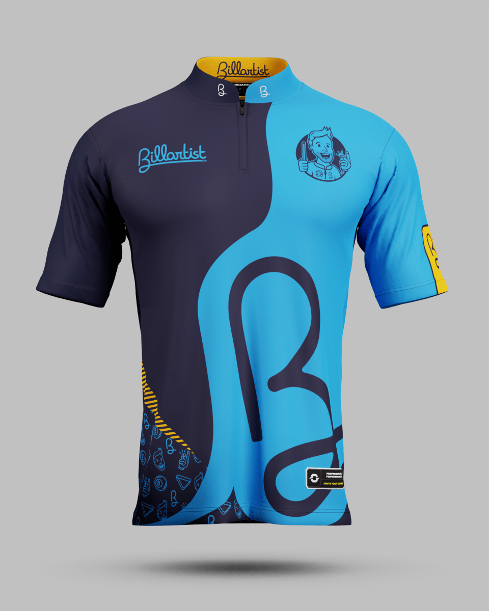 Official Billartist Jersey Blue - Onboard Sportswear
