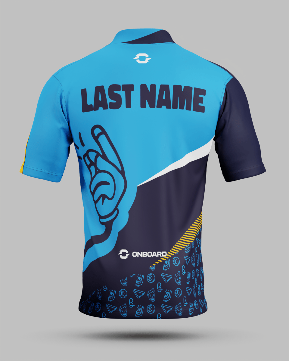 Official Billartist Jersey Blue - Onboard Sportswear